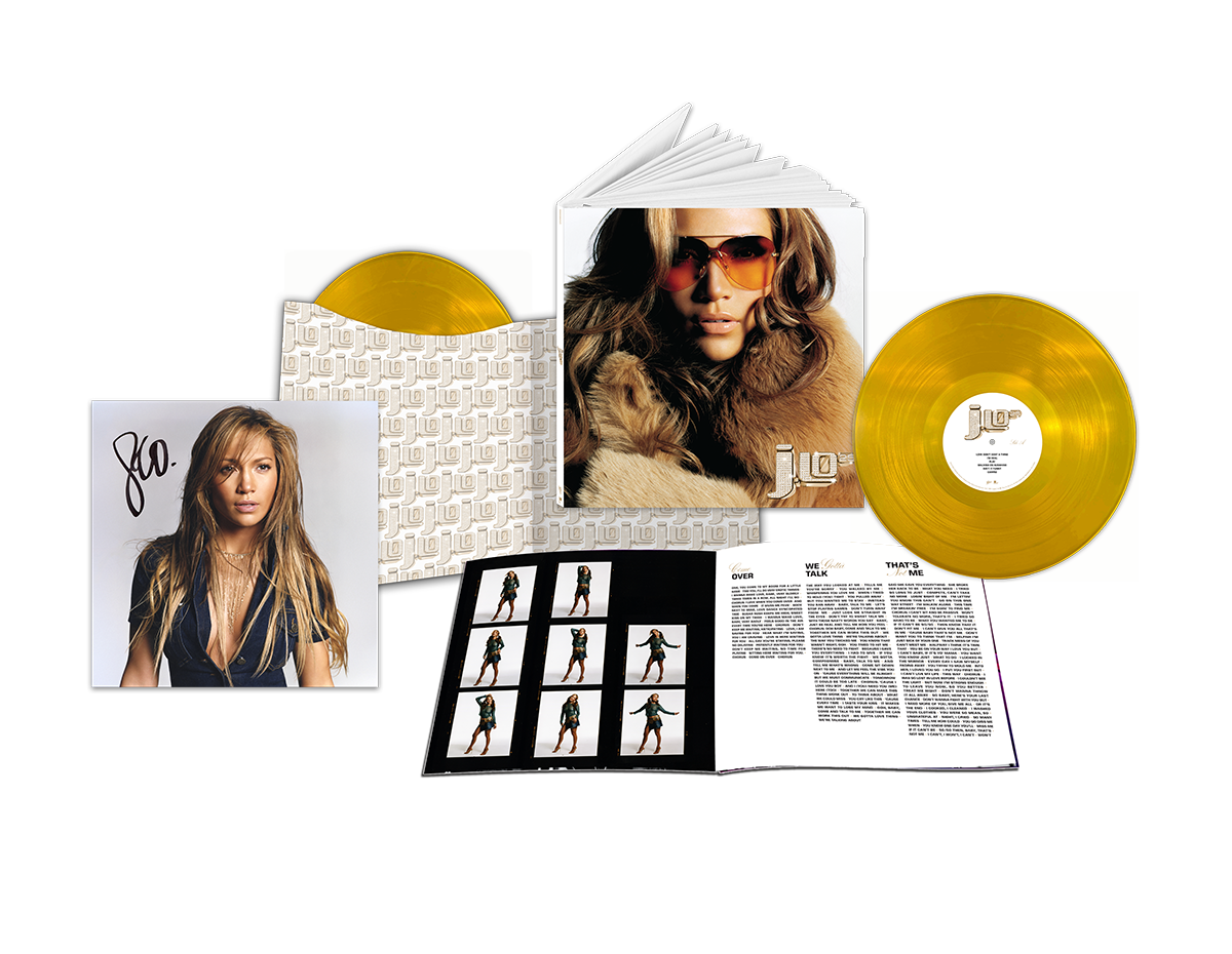 【2枚セット】 LP　JENNIFER LOPEZ　アナログ　レコード　アルバム J.Lo (25th Anniversary) Deluxe 2-LP Set – Limited Edition w/Signed